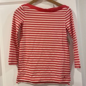 New with tags! Kate Spade Devon stripe top XXS